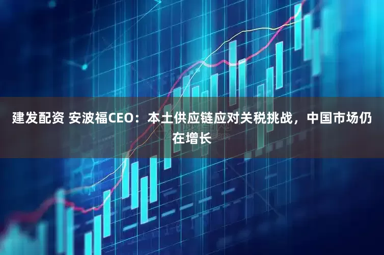 建发配资 安波福CEO：本土供应链应对关税挑战，中国市场仍在增长